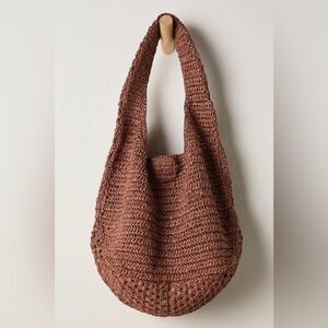 Free People Sintra Straw Tote NWT